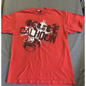 Kutt Calhoun Rap Red Graphic Crew Neck Tee Strange Music Medium
